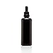 Infinity Jars 100ML(3.4 Fl OZ) UV-Black Glass Tincture Bottle & Dropper Leak‑Proof Travel Vial for Essential Oils, Serums, Micro-Doses, Herbal Extracts Pack 3