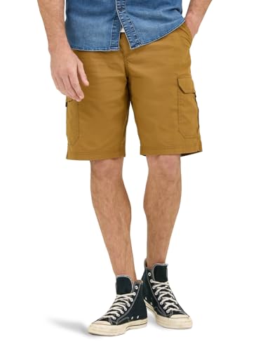 Lee Men’s Extreme Motion Crossroad Cargo Short, Glazed Ginger