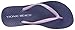 Vionic Women's Beach Noosa Flip Flop, Navy Light Pink, 9 M US