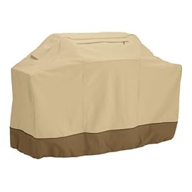 Classic Accessories Veranda Grill Cover – Durable BBQ Cover with Heavy-Duty Weather Resistant Fabric