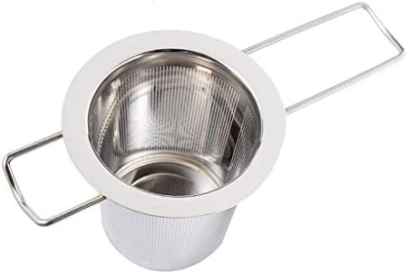 Tea Infuser, Stainless Steel with Super Fine Mesh, Finest Infusers for Loose Tea, Durable Loose Tea Steeper & Loose Leaf Tea Strainer, Tea Ball Infuser & Cooking Infuser