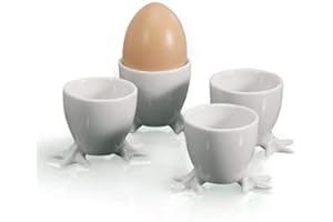 BIA Cordon Bleu Porcelain Chicken Feet Egg Cup, Set of 4