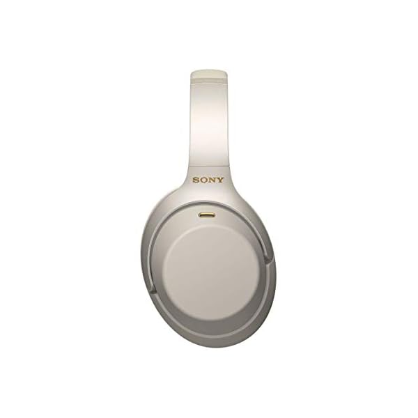 Sony-WH-1000XM3-Wireless-Noise-Cancelling-Headphones-with-30-Hours-Battery-Life-Quick-Charge-Gesture-Control-Amazon-Alexa-Silver-Amazon-Basics-USB-Type-C-to-USB-Type-C-20-Cable-27-m-White Sony WH-1000XM3 Over Ear Wireless Headphones, Silver & Amazon Basics Lightning To USB-A Cable, White
