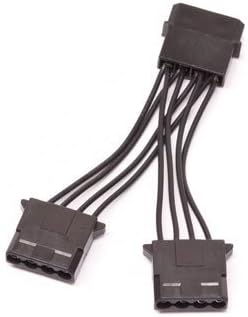 ModRight Black-Out Series 4-Pin Y Cable - 3"
