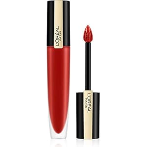 L’Oréal Paris Vloeibare lippenstift met matte afwerking, ultra lichte en sterk gepigmenteerde inkt lippenstift, Rouge…