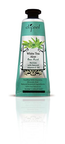 Difeel Hand Moisturizing Cream 1.4oz / 42mL (White Tea Aloe)