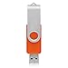 areFlash 10Pcs USB 2.0 Flash Drive Memory Stick Fold Storage New Design Easy to Carry (4GB, Orange)