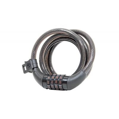 Massi Panther Bicycle Lock, Sports and Outdoor, Black, 12 x 1800 m