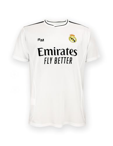 Real Madrid Home Trikot Saison 24/25, Weiß, XXL, Replik Shirt Mit Offizieller Lizenz