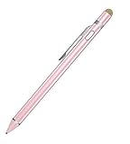 MoKo Universal Active Stylus Pen, Capacitive Fine Point Touch Screen Tablets Stylus Pencil Fit with Apple iPad, iPad Mini/Air/Pro, iPhone, Samsung Galaxy, Touchscreen Devices & Smartphones - Rose Gold