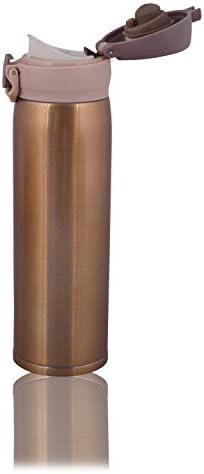 Crya Bullet Sipper Stainless Steel School Water Bottle-Golden