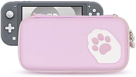 Geekshare Cat Paw Case for Nintendo Switch Lite- Portable Hardshell ...