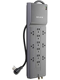 Belkin BE112230-08 12-Outlet Power Strip Surge Protector