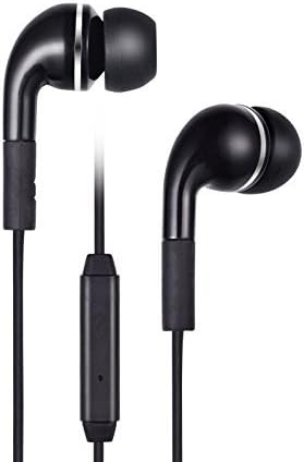 InOpera IN-P06 Premium Plastic In-ear Hifi Headphones|Earbuds|Earphones With Microphone (Black)