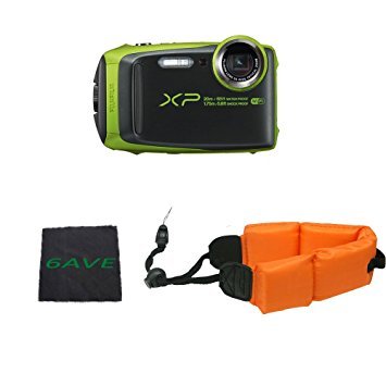 Fujifilm FinePix XP120 Waterproof Digital Camera International Model (Lime)