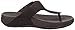 FitFlop Men's Trakk Ii Nubuck Flip Flops, Chocolate Brown, 10 M US