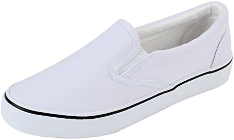 MEWOOCUE Women's Casual Canvas Slip On Shoes Fashion Sneakers