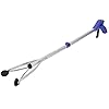 Vuilnisplukker – Vuilnisplukker Vouwvuilnisgrijper voor Tuinbladeren Afval Ophalen (Blauw)