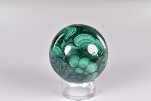 Malachite Sphere Handmade in Africa 4.1 cm 147 grams