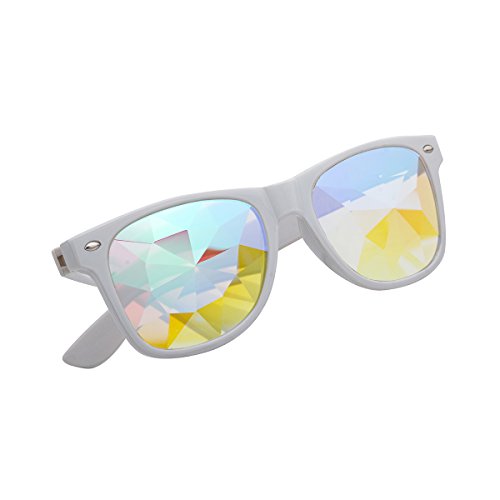 Careonline Festivals Kaleidoscope Glasses Rainbow Prism Sunglasses Goggles