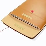Cosmos  Brown PU/synthetic/faux leather 11.6" 11 inch Laptop notebook computer MESSENGER case/bag/sleeve for NEW macbook AIR A1370