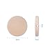 KISSITTY 50pcs Natural Unfinished Flat Round Wood Coin Beads DIY Family Birthday Board Tags Making Wooden Circle Discs About 1