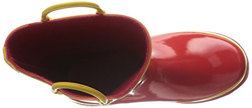Little Boy's Fire Chief Rain Boots Sizes Infant, Toddler, Little Kids, (8 M US Toddler)