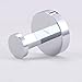 KES BRASS Shower Hook Single Wall Hook Towel/Robe Clothes Coat Hook for Bathroom Kitchen Garage Heavy Duty Contemporary Style Wall Mounted, Polished Chrome, A1061
