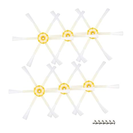 FinukGo 6 Accesorios de aspiradora de Robot de Barrido con ...