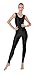 Kepblom Womens One Piece Jumpsuit Sleeveless Rompers Tank Top Unitard Tummy Control Spandex Bodysuit for Yoga, Workout…
