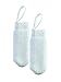 Petosan Microfiber Fingerbrush, 2 Pack, Battery Powered, White, for Dogs
