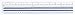 Westcott Data Processing Magnifying Ruler, 12-Inches, Clear (14125)