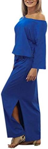 HODOD Fashion Sexy Women's Women Bohemia Style Long Maxi Evening Party Dress with Pocket