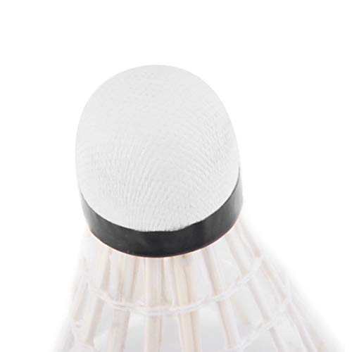 5pcs Goose Feather Shuttlecock Bird White Badminton Ball Game Sport Training Hot CH