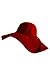 Luxury Divas Wide Brimmed Wool Floppy Hat