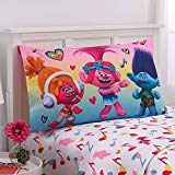 DreamWorks Trolls Microfiber Twin Sheet Set with Pillowcase