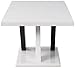 Coaster Furniture 3-piece Occasional Table Set with Cross Supports White and Black 701011