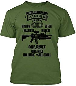 US Army Special Forces Ranger T-Shirt M203 Tee By Goliath74