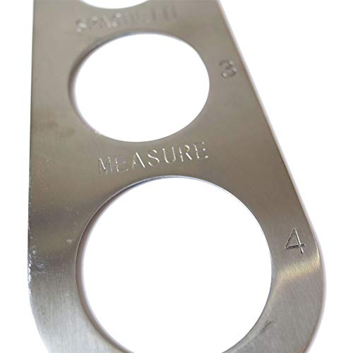 ScivoKaval Stainless Steel Spaghetti Pasta Measurer Measure Tool