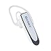 Hapyia Wireless Lightweight Bluetooth Headset, Up to 24 Hours Talk Time and 22 Hours Music Time, Built-in Microphone (White)