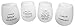 4 Wine Glasses Unbreakable W/Bag-Great Gift Food Grade Silicone Funny and Durable Shatterproof Stemless Wine Beer Whiskey Cocktail any Beverage Outdoor Party Pool Camping Beach Take Anywhere (Happy)