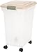 IRIS Premium Airtight Pet Food Storage Container, 42-Pounds,  Almond primary