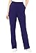 Woman Within Plus Size 7-Day Knit Straight Leg Pant Stretch Elastic Waist Petite & Tall