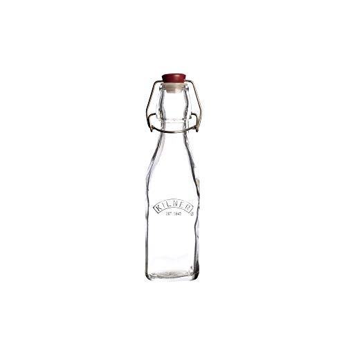 Kilner Square Clip Top Bottle, 9-Fl Oz Kilner Square Clip Top Bottle, 9-Fl Oz