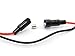 Cllena 3 Set of Red and Black Wires for USB Charger/Voltmeter/Outlet Socket Panel