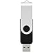 KEXIN 50PCS 2GB USB Flash Drive Memory Stick - Bulk Pack - USB 2.0 Swivel Design Black