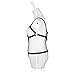 NewMaxer Female Halter Open Crotch Teddy Bondage Harness