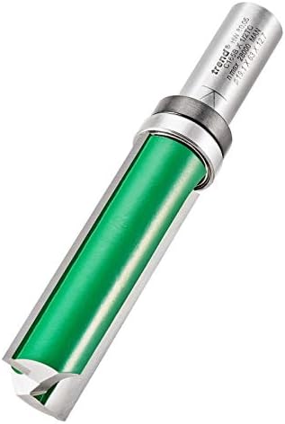 Trend CraftPro Guided Profiler Router Cutter, 1/2 Inch Shank, 19.05mm Cut Diameter & 63mm Cut Length, Tungsten Carbide Tipped