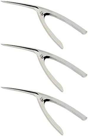 Kapaski Stainless Steel Shrimp Peeler to Help Removing Shells from Crayfish、Mantis shrimp and Prawn Easily and Quickly 3-Piece