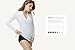 Tesla TM-FSZ04-PPL_Large Women's UPF 50+ Half-Zip Front Long Sleeve Top Rashguard Swimsuit FSZ04